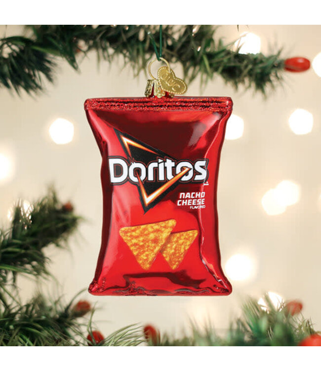OLD WORLD CHRISTMAS Doritos Nacho Cheese Chips Ornament