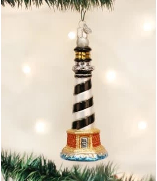OLD WORLD CHRISTMAS Cape Hatteras Lighthouse Ornament