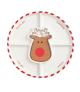 Christmas Crudité Tray & Napkin Set