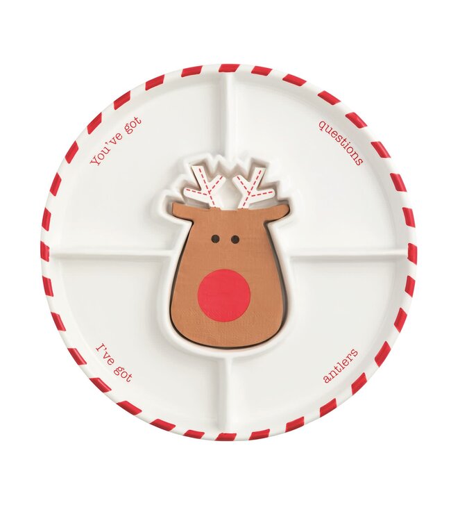 Christmas Crudité Tray & Napkin Set