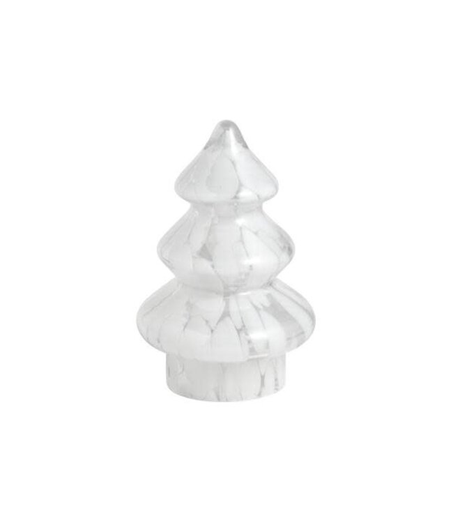 White Tortoise Glass Tree