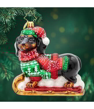 CHRISTOPHER RADKO Dapper Dachshund CHRISTOPHER RADKO Dapper Dachshund