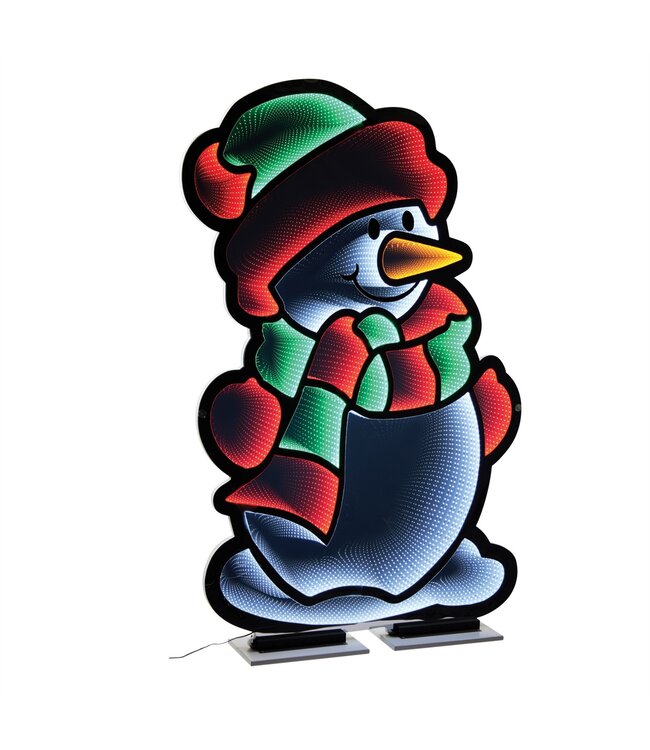 70"H Snowman Infinity Light