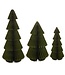 Green Handmade Paper Trees
