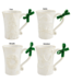 White Christmas Mugs
