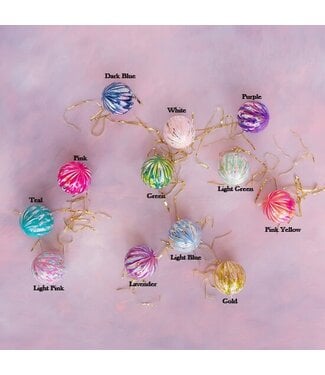 GLITTERVILLE Marble Ball Ornament