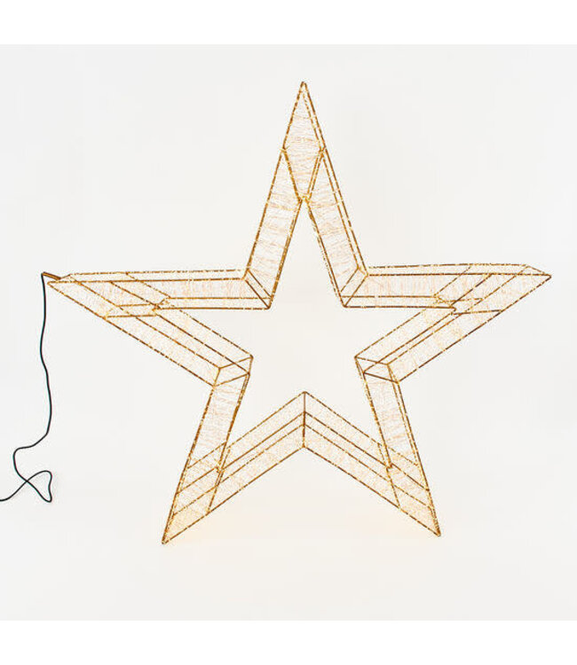 98.5" Oversize Star Wire with LED Light