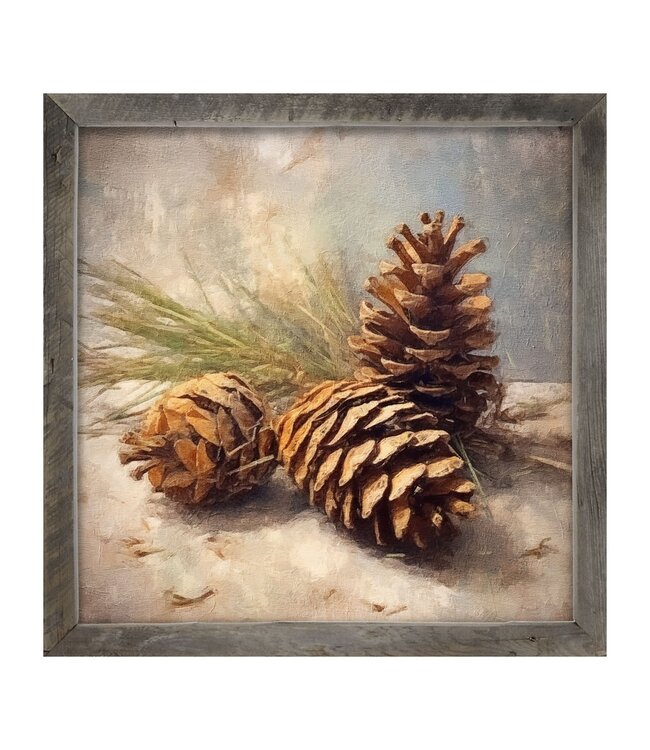 Pine Cone Closeup Natural XL