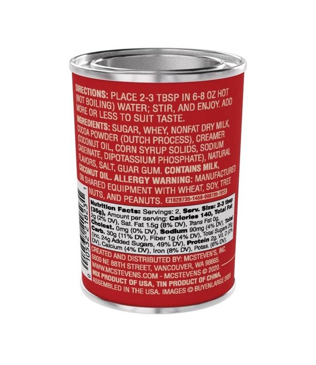 Vintage Santa's Favorite Peppermint Cocoa