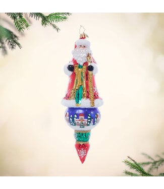 CHRISTOPHER RADKO Santa’s Splendid Snowscape CHRISTOPHER RADKO Santa’s Splendid Snowscape