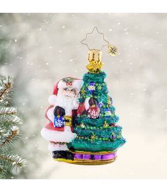 CHRISTOPHER RADKO Deck The Halls Santa Gem