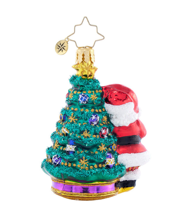 CHRISTOPHER RADKO Deck The Halls Santa Gem