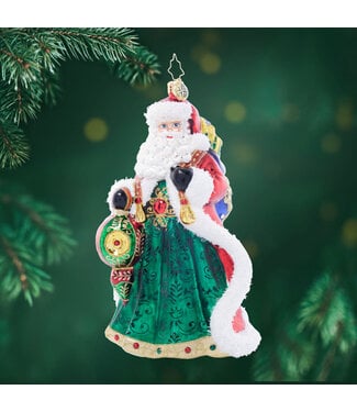 CHRISTOPHER RADKO Santa's Sparkling Keepsake CHRISTOPHER RADKO Santa's Sparkling Keepsake