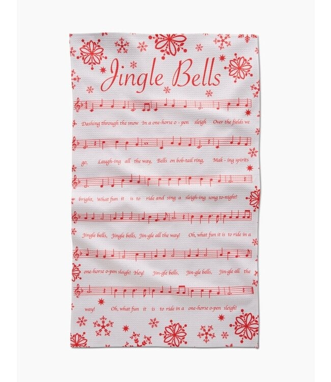 GEOMETRY Holiday Tea Towel