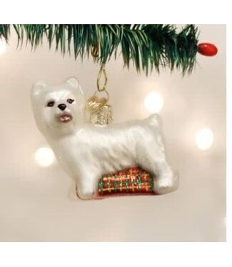 OLD WORLD CHRISTMAS Westie Ornament
