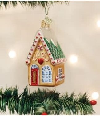 OLD WORLD CHRISTMAS Cookie Cottage Ornament