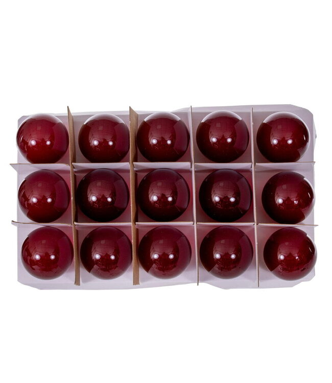 15 Light Glass LED Set with Green Wire