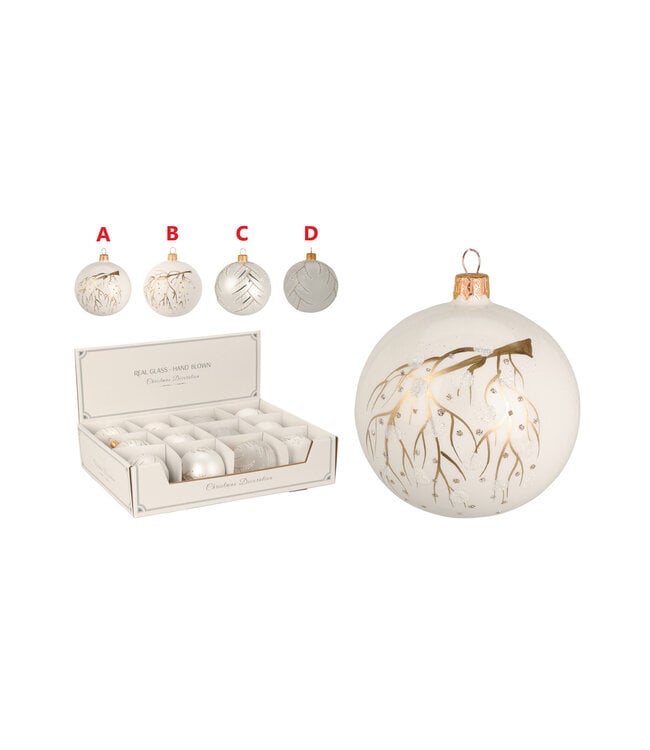 Xmas Ball 80MM With Branches