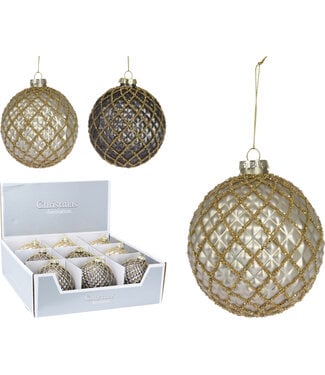 Xmas Ball 100MM Glass