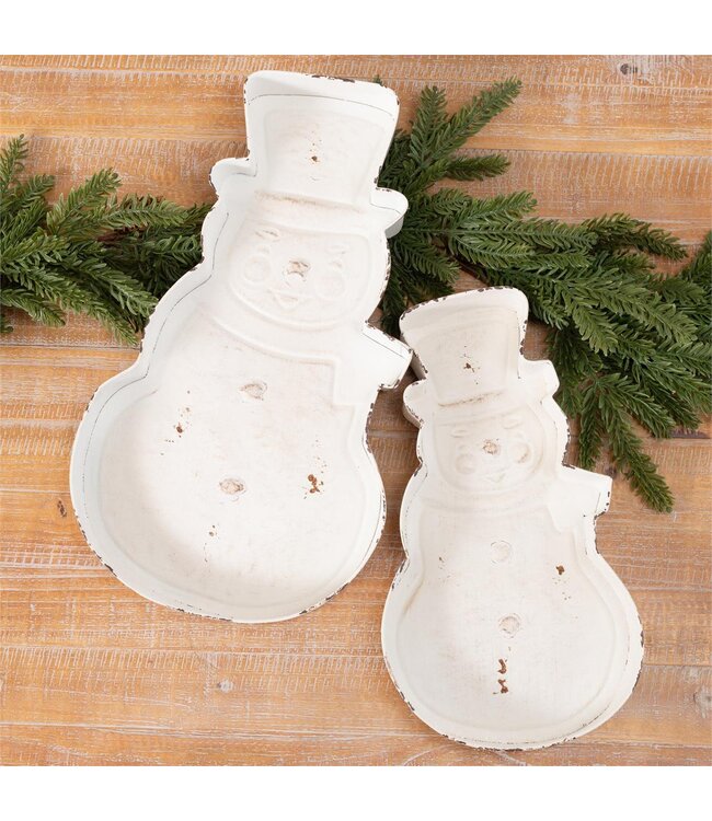 Snowman Trays