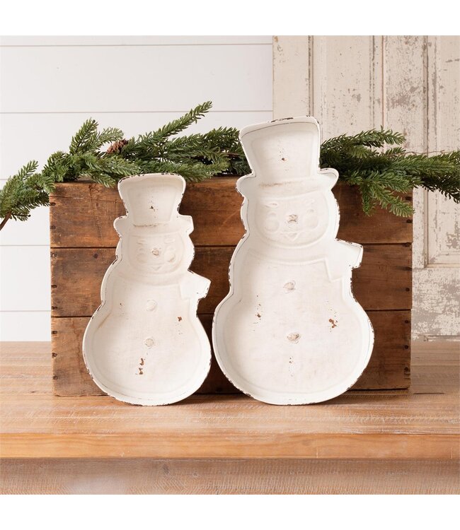 Snowman Trays