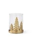 Gold Metal Christmas Tree Hurricanes