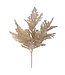 20.5 Inch Gold Glittered Bush