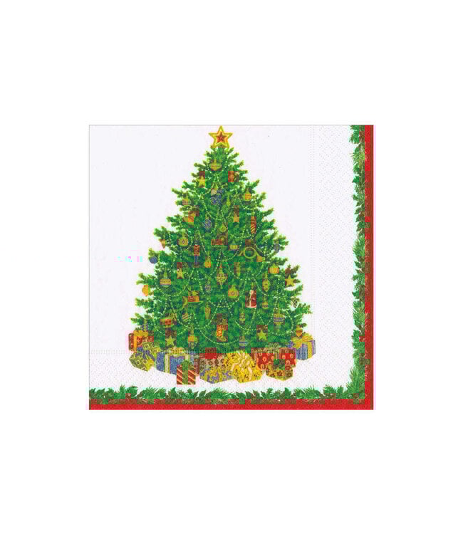 Christmas Tree Cocktail Napkins