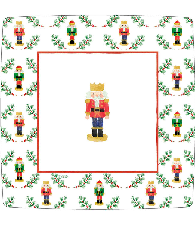 Dinner Plates Square Little Nutcracker