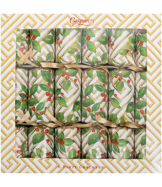 Holly And Fretwork Celebration Crackers