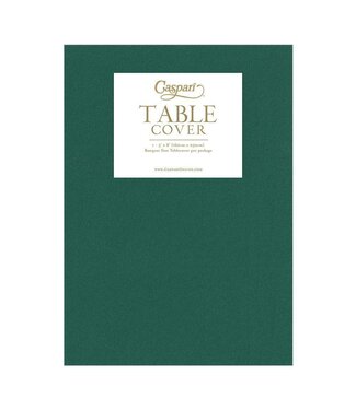 Paper Linen Solid Table Cover - Hunter Green