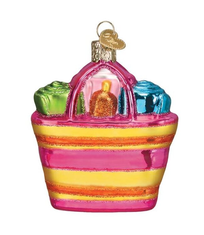 OLD WORLD CHRISTMAS Beach Bag Ornament