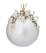 4" Heavy Jeweled Ball Ornament