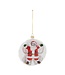 Santa/Snow Angel Ball Ornament