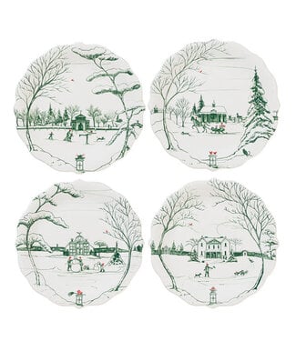 JULISKA Country Estate Winter Frolic Party Plate - Evergreen