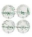 JULISKA Country Estate Winter Frolic Party Plate - Evergreen