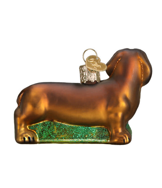 OLD WORLD CHRISTMAS Dachshund Ornament
