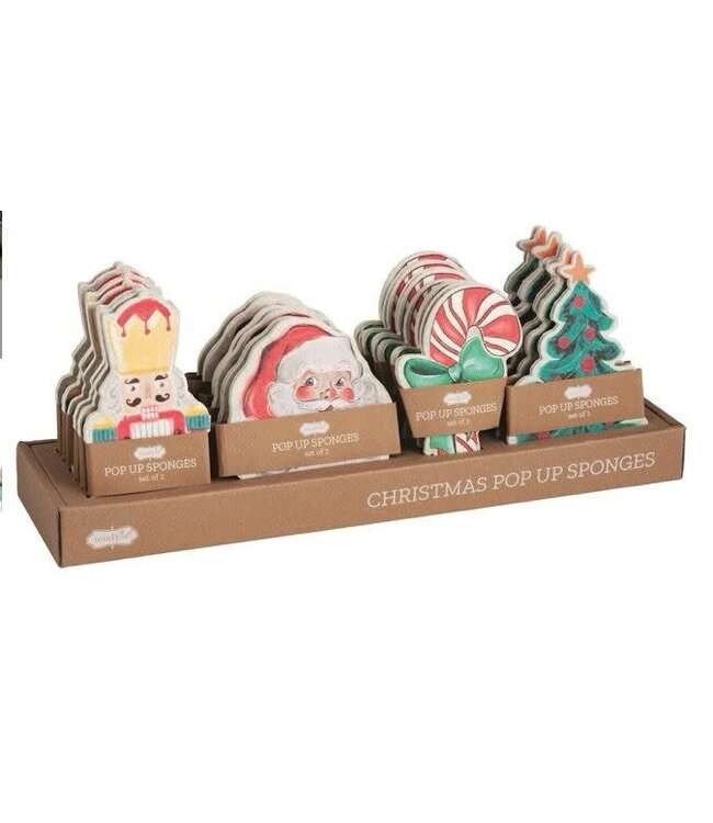 Christmas Pop Up Sponges