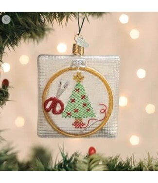 OLD WORLD CHRISTMAS Christmas Cross Stitch Ornament