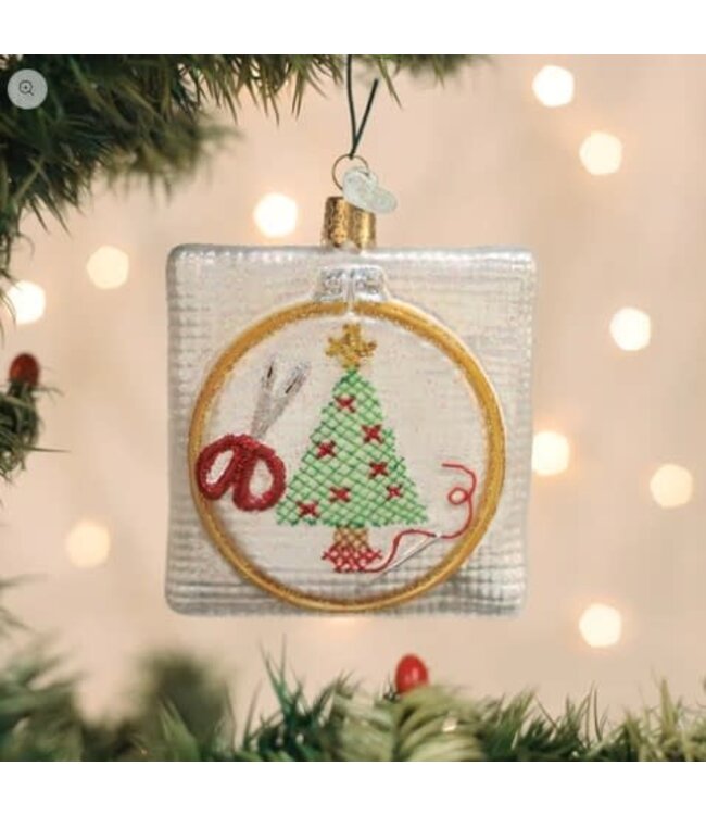 OLD WORLD CHRISTMAS Christmas Cross Stitch Ornament