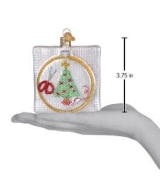 OLD WORLD CHRISTMAS Christmas Cross Stitch Ornament