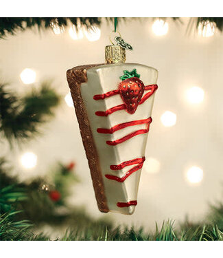 OLD WORLD CHRISTMAS Cheesecake Ornament