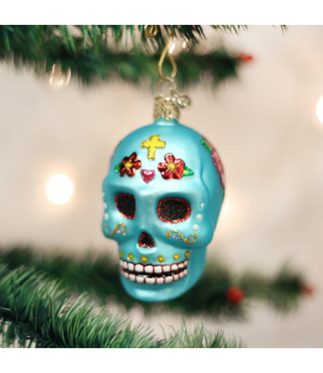 OLD WORLD CHRISTMAS Day Of The Dead Ornament