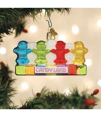 OLD WORLD CHRISTMAS Candy Land Kids Ornament