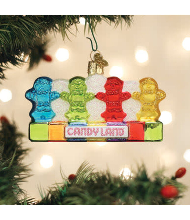 OLD WORLD CHRISTMAS Candy Land Kids Ornament