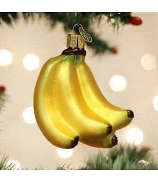 OLD WORLD CHRISTMAS Bunch Of Bananas Ornament