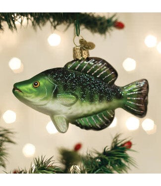 OLD WORLD CHRISTMAS Crappie Ornament