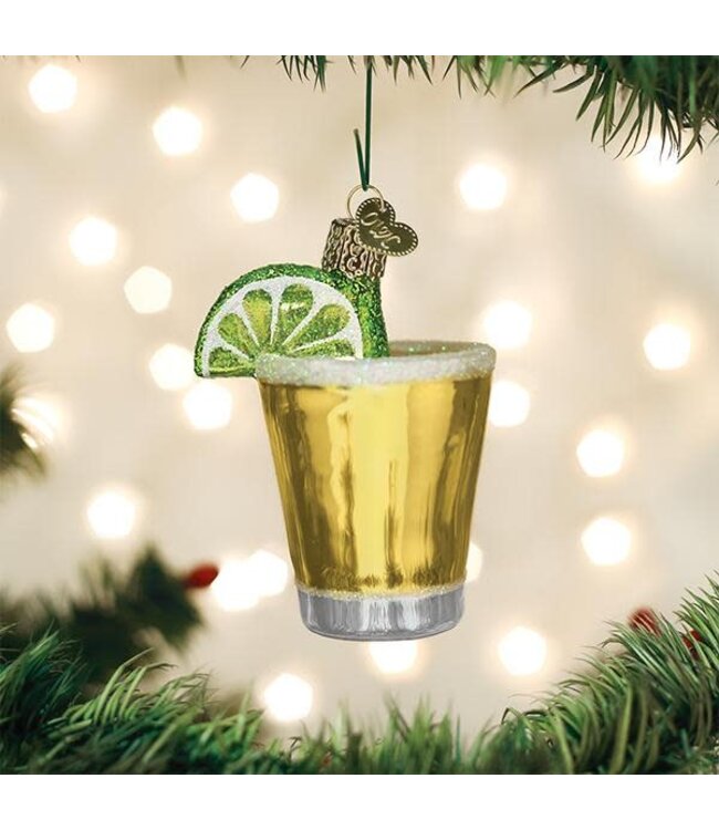 OLD WORLD CHRISTMAS Tequila Shot Ornament