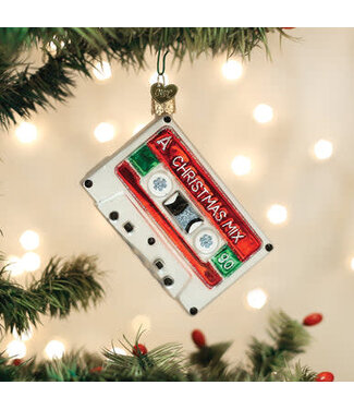 OLD WORLD CHRISTMAS Christmas Mixtape Ornament