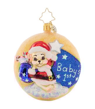 CHRISTOPHER RADKO Darling 1st Christmas Gem